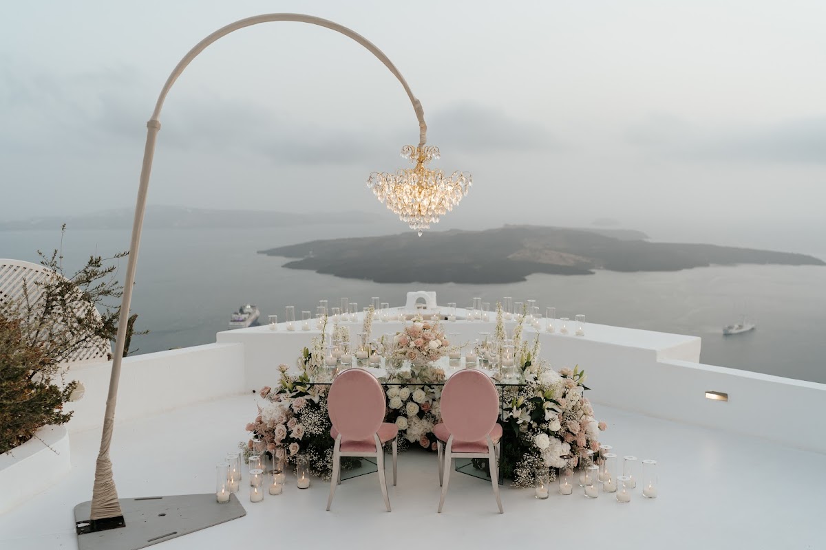 Santorini Weddings by Dana Villas